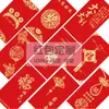 Selo de Casamento com Palavras Felizes, Bolsa do Ano do Boi de 100 Yuan, Boa Sorte e Boa Fortuna, Envelope Vermelho de Ano Novo, Personalização de Aniversário e Ano Novo de Yongji