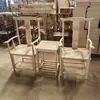 Nueva Silla Círculo de Madera Maciza Estilo Chino Silla Sombrero Oficial Silla Taishi Silla de Comedor Silla Luna Creciente para el Hogar Silla de Palacio