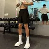 Nuevos Shorts Deportivos de Verano Estilo Americano para Hombre 2026, Marca de Moda Coreana, Estilo Casual Perezoso, Shorts Casuales de Seda de Hielo de Secado Rápido
