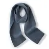 Cachecol de Cashmere para Mulheres 100% Cashmere Puro Versátil Simples Ondas d'Água Jacquard Fashion Tricotado Cachecol Quente para Pescoço