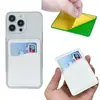 Suministro Directo de Fábrica Sticker Trasero para Teléfono Móvil Portatarjetas Piel PU Se Puede Imprimir con Logo Adecuado para Impresión UV Serigrafía Repujado