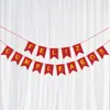Banner de Puxar de Aniversário em Hot Stamping a Laser Espanhol Decoração de Festa Infantil Banner Cauda de Peixe Suprimentos de Decoração para Múltiplas Cenas