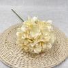 17cm única vermelha grande hortênsia flor de simulação casamento decoração de casa flor artificial atacado