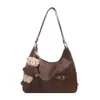 Bolsa Retro de Gran Capacidad para Viaje Casual 2026 Nueva Mochila para Mujer Bolso de Hombro Único Multifuncional