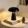 Lámpara de mesa de hongo de diseñador danés, estilo vintage, adecuada para cafeterías, dormitorios, ambiente de mesita de noche, pequeña luz nocturna, adorno decorativo de escritorio