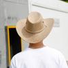 Chapéus de Cowboy Ocidentais para Homens e Mulheres, Chapéus de Sol para Viagens ao Ar Livre na Primavera, Verão e Outono, Chapéus de Jazz de Aba Larga de Xizang