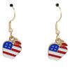 Pendientes Versátiles de Moda al por Mayor Edición Limitada del Día de la Independencia para Exportación a EE. UU. en Varios Estilos