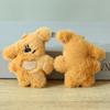 Nuevo Peluche de Dibujos Animados Lindo Perro Oso Muñeco Accesorios para Muñecas Decoración para Bolsa Calzado Infantil Accesorios de Ropa