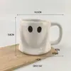 Taza de Vampiro de Halloween Taza de Agua Americana Taza de Café Decoración de Halloween Cerámica Taza de Cerámica Neutra Taza