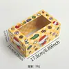 Día del Niño Jardín de Infancia Niños Caja de Dulces Regalo de Cumpleaños Bolsa de Regalo para Snacks Pequeños Recuerdo Bolsa de Dulces de Dibujos Animados