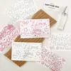 Nuevo Producto para el Festival Qixi Pegatinas de Diamantes con Letras, Pegatinas Creativas de Diamantes de Colores para Empaque de Regalo de Ramo de Flores, Venta al por Mayor