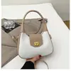 2025 Nueva Moda de Invierno Bolso de Hombro Texturizado Bolso de Media Luna Popular Elegante Diario Práctico Bolso de Hombro Bolso Cruzado