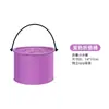 Cubo plegable impermeable duradero para viajes al aire libre, cubo pequeño portátil, esencial para conducir y pescar, cubo plegable para niños