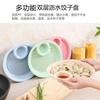 Prato de Dumpling Doméstico com Camada Dupla Drenante com Prato de Vinagre Prato Especial para Comer Dumplings Plástico Criativo Multi-funcional