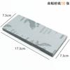 Fábrica de producción de papel de lija autoadhesivo de aleación de aluminio con marco de arena grande, papel de lija flocado, tela de esmeril autoadhesiva para pulido de esquinas, venta al por mayor