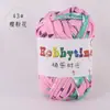 Bolso de Muñeca Tejido a Mano con Hilo Grueso, Cesta de Hombro, Bolso de Ganchillo Hecho a Mano DIY, Bolso Creativo Tejido a Mano