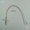 Accesorios para Encendido de Estufa de Gas Juego Completo Termopar de un Hilo Válvula Solenoide Aguja de Doble Hilo Protección contra Apagado de Llama Quemar