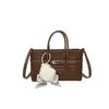 Bolso Pequeño Versátil de Moda con Alto Valor Estético, Bolso de Hombro Tejido para Mujer Sencillo y Elegante, Bolso Cruzado para Mujer