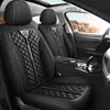 Cojines para asiento de coche de cobertura completa en stock, asientos individuales y dobles de la primera fila, juego completo para coches de cinco plazas, cojines de asiento de cuero, adecuados para todas las estaciones