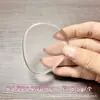 Esponja de Silicona 3D que No Absorbe Polvo, Esponja de Gel para Maquillaje No Pegajosa, Esponja tipo Cushion, Lavable, Súper Suave, Fácil de Aplicar Maquillaje