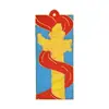 Marcador Rojo del Día Nacional con Temática Militar Esmalte Cloisonné Kit de Materiales Hechos a Mano para Actividades de Team Building