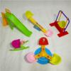 Casa de juego cerdito juguete Villa infantil habitación de doble cara paraíso de coche deportivo paquete de páginas escritorio aula autobús escolar de cuatro puertos