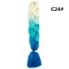 Xuchang Peruca Acessórios de Cabelo Seda de Alta Temperatura Trança Grande Africana Jumbobraid Fibra Química Colorida Montagem Mista Venda Quente Dreadlocks