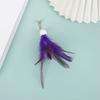 Cabeza de Repuesto para Varita Teaser para Gatos, Juguete para Gatos Cabeza de Plumas, Plumas Creativas Multicolor, Auto-Entretenimiento para Gatos, Suministro Exclusivo Transfronterizo