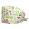 Gorra de Trabajo Transpirable de Algodón Puro, Gorro Médico tipo Cúpula, Gorro Quirúrgico, Gorra sin Visera, Turbante