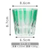 Copo de Vidro de Cristal Espesso Estilo Ins Especial para Bar Ktv Copo de Uísque Copo de Vinho Estrangeiro Copo de Água Colorido Doméstico
