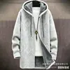 Cárdigan con capucha y cremallera suelto para hombre, chaqueta de algodón con estampado a todo color, elementos de estilo bohemio nuevos transfronterizos, para imagen DIY