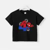 Comercio exterior transfronterizo moda ropa infantil camiseta de manga corta 2025 verano nuevo cuhk camiseta casual de cuello redondo para niños