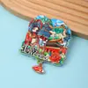 Imanes de Nevera de Ciudades Chinas Souvenirs Turísticos Culturales y Creativos Pegatinas Magnéticas Pekín Chongqing Nanjing Shanghái Xiamen Panda
