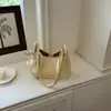 2026 Bolso Cruzado Nuevo, Bolso de Hombro, Diseño Fresco y Único, Bolso Cuadrado Pequeño para Viajes Diarios, Moda Femenina Elegante, Patrón de Lichi