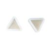 Molde de Silicona para Pendientes de Gota de Cristal Mini Cubo de Gato Pendientes de Gota de Piedra Triángulo Modelo