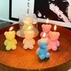 Oso Pequeño Lindo Adorno Decorativo de Cumpleaños y Día de San Valentín Vela Aromática de Ambiente Mayorista Recuerdos Creativos para Fiestas En Stock