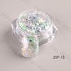 Cross-border Hot Nail Jewelry ins Aurora Cloud Brocade Ice Pieces Magic Unicorn Pieces Nail Ice Pieces Engarrafado