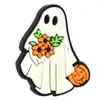 Série de Halloween Pvc Borracha Macia Fantasma Excêntrico Decorações com Contas Divertido DIY Removível Contas Dupla Face Transfronteiriça