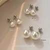 Pendientes de Perla Shijia con Aguja de Plata S999 para Mujer, Antibloqueo, Anticaída, Pendientes para el Cuidado del Agujero de la Oreja, Pendientes Únicos y Hermosos para Mujer 2026