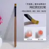 Pincel para decoración de uñas al por mayor de fábrica, nuevo cepillo de peine de sándalo, pincel de herramienta para decoración de uñas ampliado y ensanchado