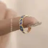 Elegante anillo de esmalte para mujer, diseño avanzado, ligero, de lujo, combina con todo, para novias, anillo para el dedo índice, anillo para pareja para mujer