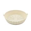Utensilios para hornear de silicona para freidora de aire de fábrica, utensilios para hornear para el hogar, almohadilla de silicona para freidora, utensilios para hornear redondos fáciles de limpiar, venta al por mayor