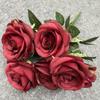 Luosha 7 cabeças diamante decoração para sala de estar simulação de casamento flor fotografia adereços flor decorativa artesanal atacado