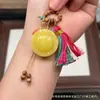 Cera de Abeja de Segunda Generación Varios Estilos Oso Bolsa de Queso Colgante Llavero DIY Exquisito Adorno de Joyería