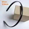 Material para Tiara DIY fabricante de fonte de placa de luz grampo de cabelo base de tiara de plástico preto acessórios manual dentes antiderrapantes