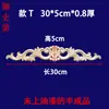Tallado en Madera Dongyang Piezas de Flor Tallada en Madera Calcomanía Decorativa Tallada en Madera Cabezal de Puerta de Madera Maciza Marco de Puerta de Flor Larga Pared de Fondo Flor de Madera