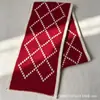 Bufanda de Punto con Árbol de Navidad Rojo, Estilo Coreano, Atmosférica, Cálida para Invierno, Versátil, Calentador de Cuello Regalo de Navidad para Pareja Estudiante