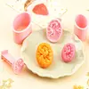 Moldes para pasteles de luna serie Fénix, diseños de dibujos animados 3D, disponibles en tamaños grande y pequeño, para impresión realista DIY