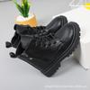 Botas de Cuero Suave para Niñas 2024 Verano Nuevas Botas de Princesa para Niños Botas Individuales de Primavera y Otoño Botas Cortas para Niños Estilo Británico