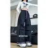 Pantalones impermeables con forro polar para otoño e invierno, pantalones cargo rectos holgados de moda para hombre, pantalones casuales gruesos